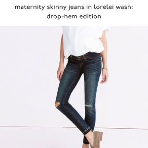 Madewell Maternity Jeans